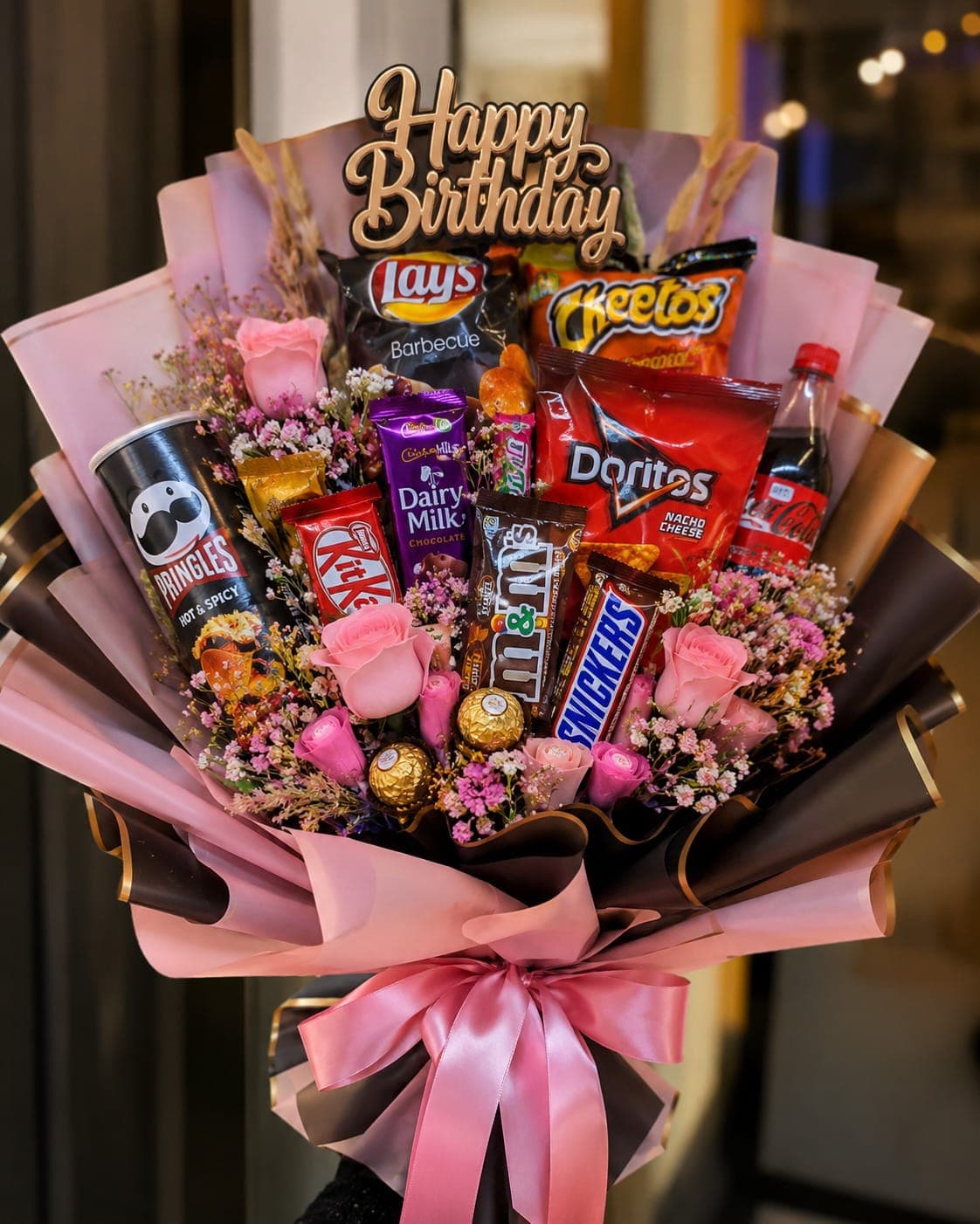 Mega Snack Birthday Bouquet