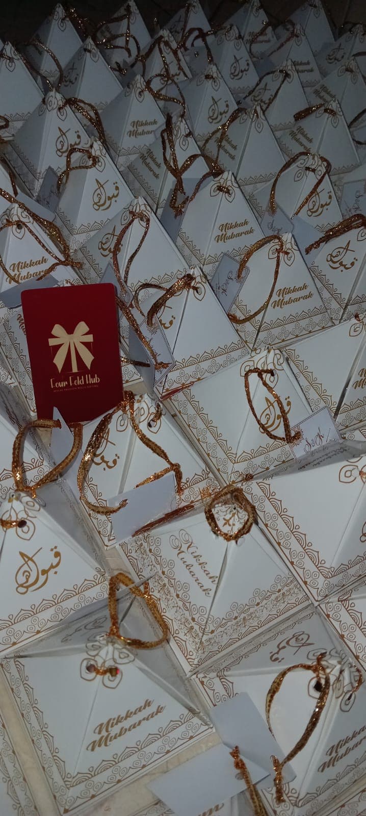 Nikkah Mubarak Favour Boxes