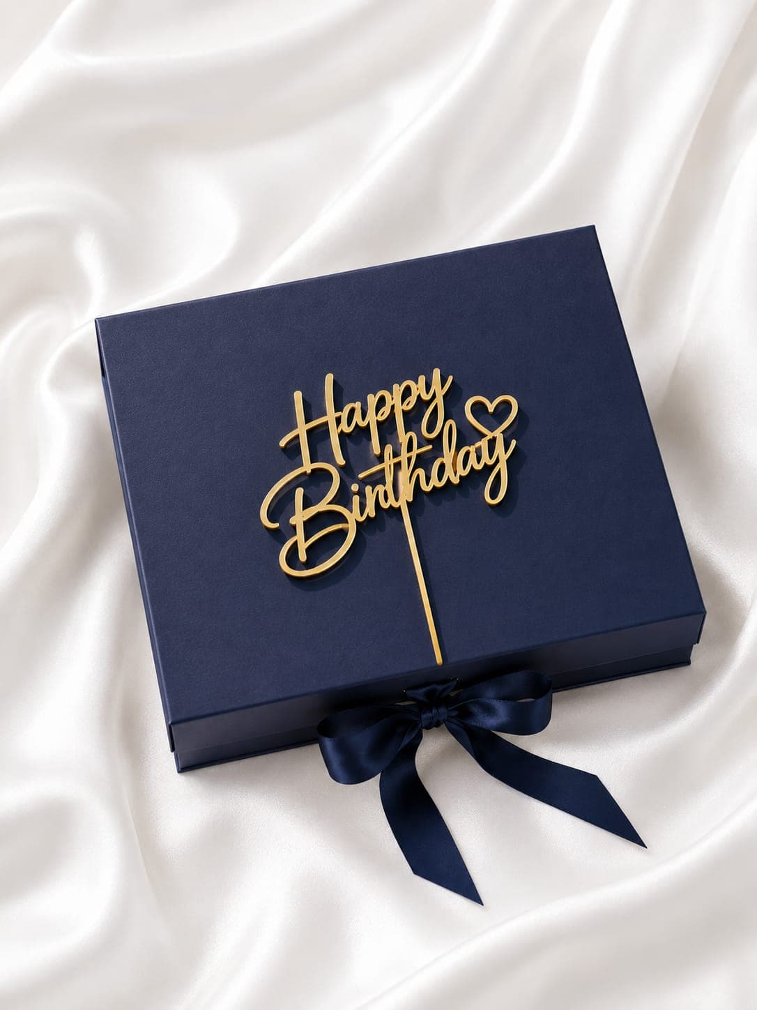 Happy Birthday Navy Box