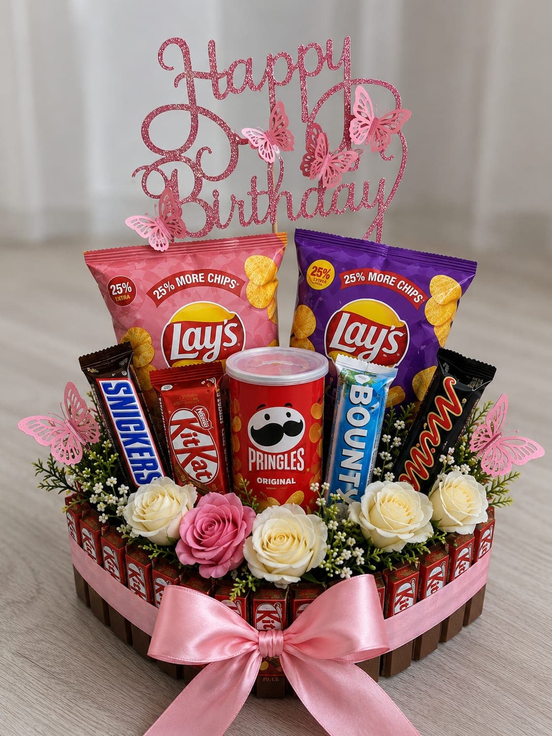 Heart Snack Birthday Bouquet