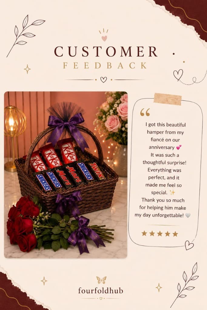 Anniversary hamper customer feedback